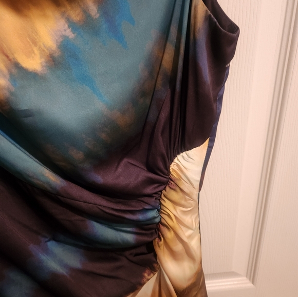 Maggie London Midi " Mardi Gras" Dress - Picture 4 of 7